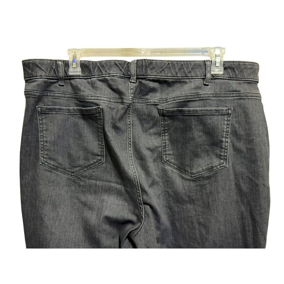 J. Jill Denim Boyfriend Straight Leg Ankle Jeans Medium Wash Womens PLUS Sz 22 - Picture 3 of 6